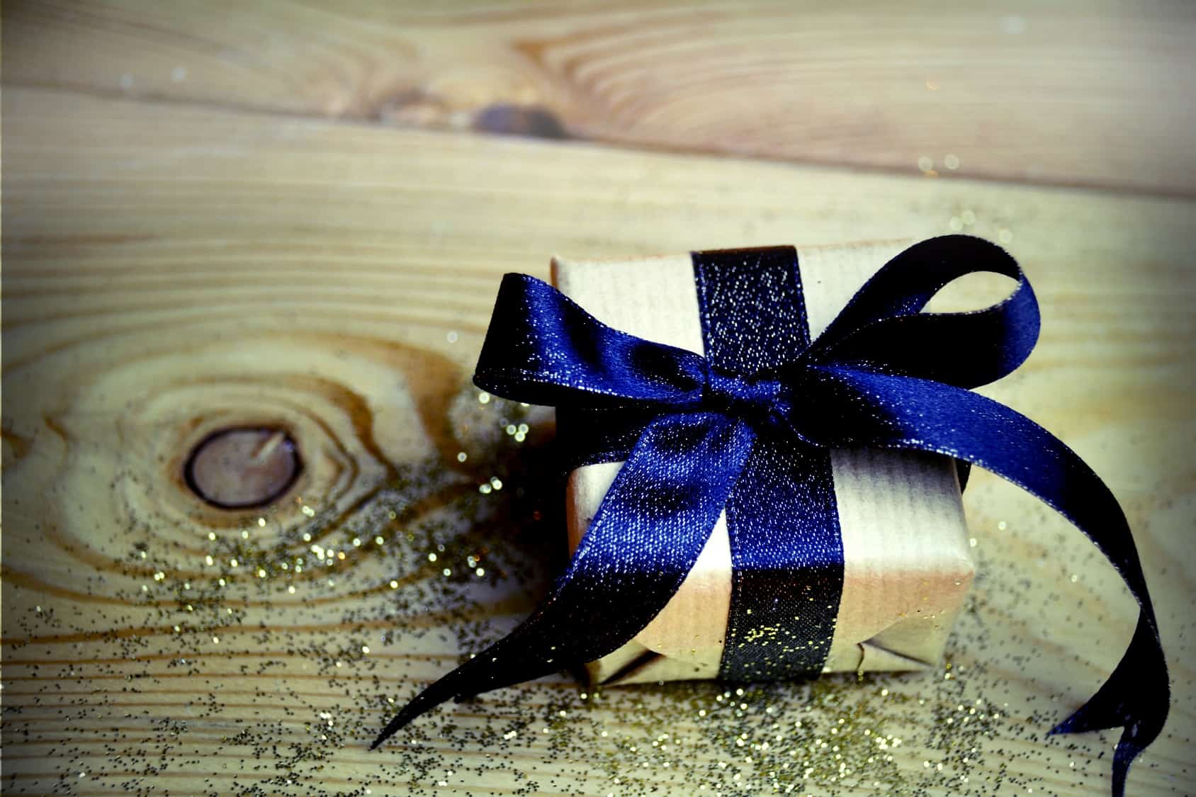Weihnachtsdeko blau