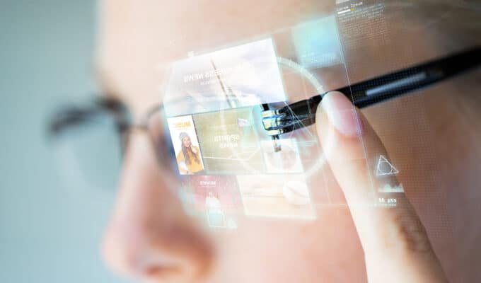 Virtuelle Brille